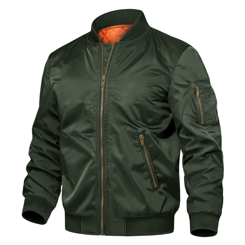 Front view of the Men's Bomber Jacket