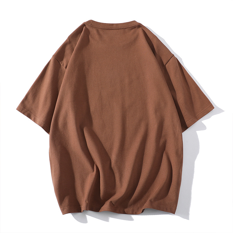 Brown Raglan T-shirt Display (back)