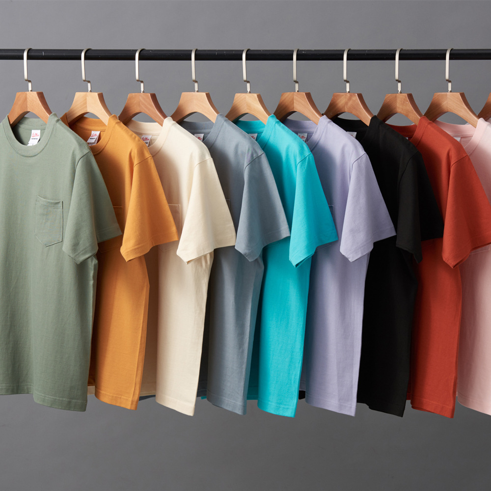 Multicolor T Shirt with Pocket Display