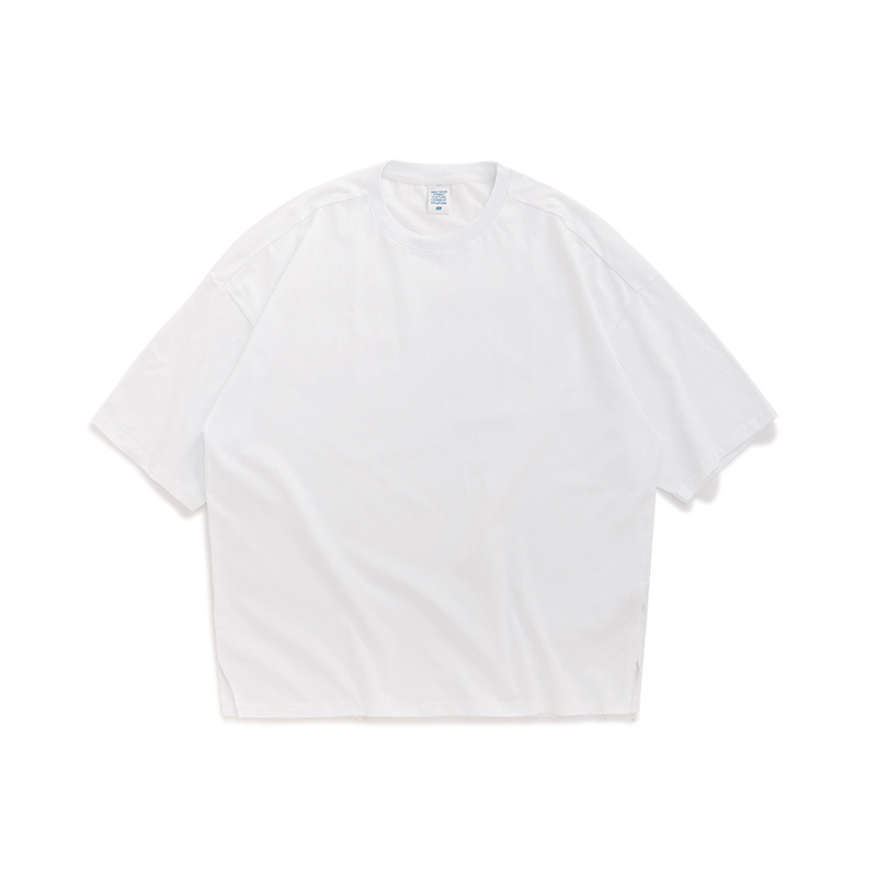 loose fit white T-shirt