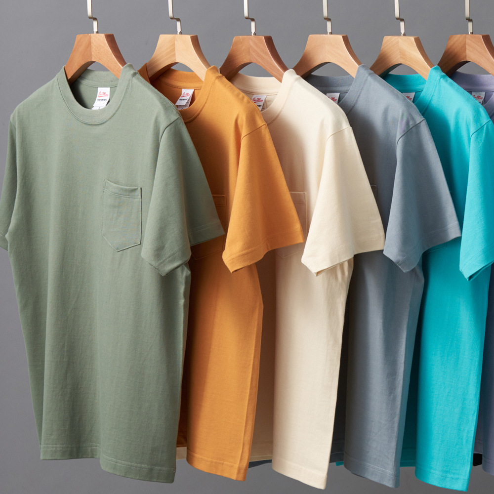 Multicolor Pocke t shirt display