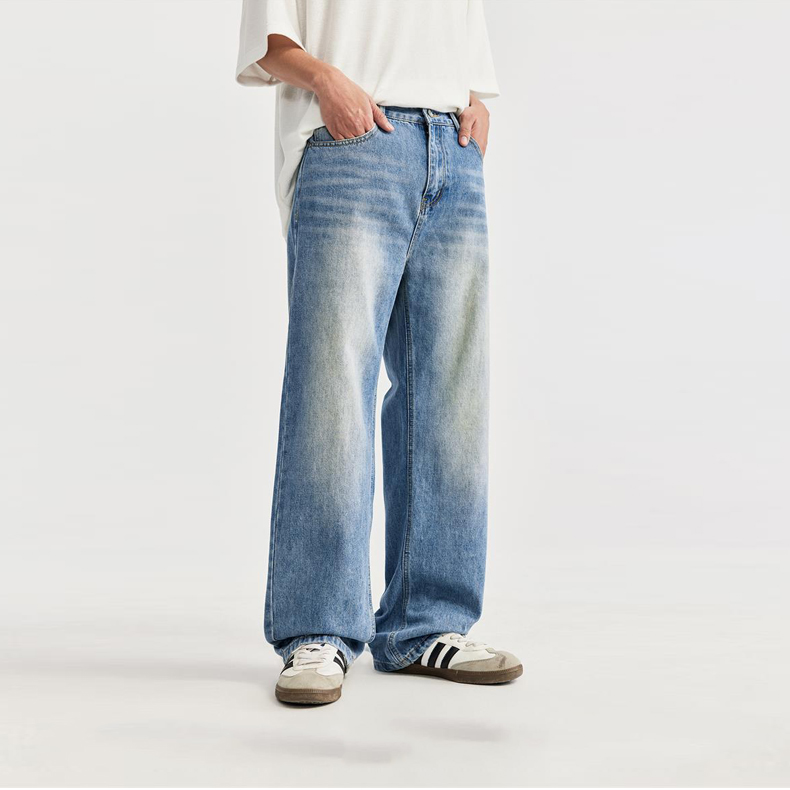 Wash the splash jeans front display